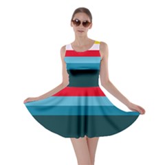 Sea Water Skater Dress by tmsartbazaar