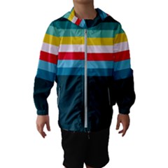 Sea Water Kids  Hooded Windbreaker by tmsartbazaar