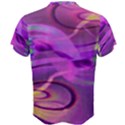 Infinity Painting Purple Men s Cotton Tee View2