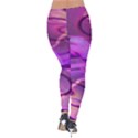 Infinity Painting Purple Velvet Leggings View2