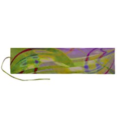 Infinity Painting Green Roll Up Canvas Pencil Holder (l) by DinkovaArt