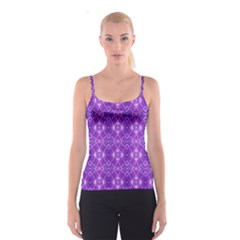 Geometric Galaxy Pattern Print Spaghetti Strap Top by dflcprintsclothing