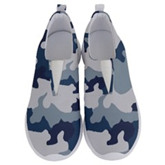 Camo Blue No Lace Lightweight Shoes by MooMoosMumma