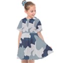 Camo Blue Kids  Sailor Dress View1