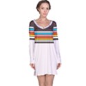 Vintage Stripes Long Sleeve Nightdress View1