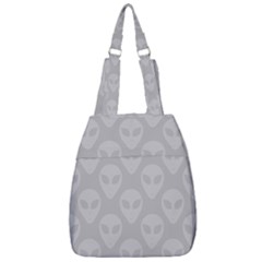 Grey Aliens Ufo Center Zip Backpack by SpinnyChairDesigns