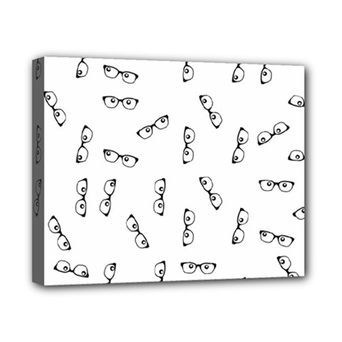 Geek Glasses With Eyes Canvas 10  X 8  (stretched) by SpinnyChairDesigns