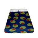 Green Olives With Pimentos Fitted Sheet (Full/ Double Size) View1