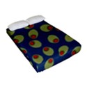 Green Olives With Pimentos Fitted Sheet (Full/ Double Size) View2