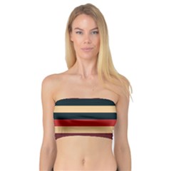 Seventies Stripes Bandeau Top by tmsartbazaar