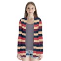 Seventies Stripes Drape Collar Cardigan View1