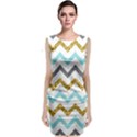 Chevron  Classic Sleeveless Midi Dress View1