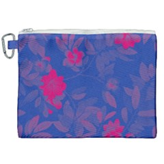 Bi Floral-pattern-background-1308 Canvas Cosmetic Bag (xxl) by VernenInk