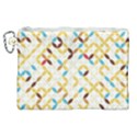 Tekstura-seamless-retro-pattern Canvas Cosmetic Bag (XL) View1