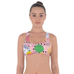 Cats And Fruits  Got No Strings Sports Bra by Sobalvarro