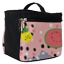 Cats and fruits  Make Up Travel Bag (Small) View1