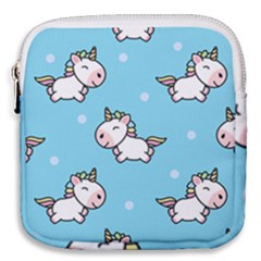 Unicorns  Mini Square Pouch by Sobalvarro