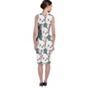 Seamless-cute-cat-pattern-vector Classic Sleeveless Midi Dress View2