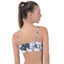 Seamless-cute-cat-pattern-vector Knot Up Bikini Top View2