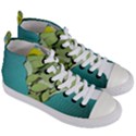 Illustrations Drink Women s Mid-Top Canvas Sneakers View3