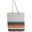 Classic Retro Stripes Full Print Rope Handle Tote (Large) View2