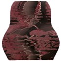 Red Black Abstract Art Car Seat Back Cushion  View1