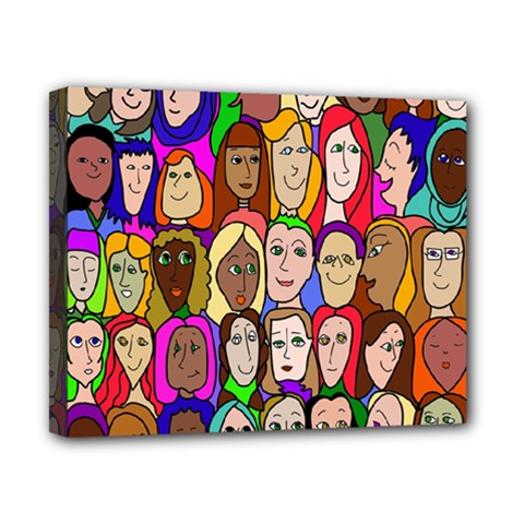 432sisters Canvas 10  X 8  (stretched) by Kritter