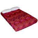 Boho Pink Pattern Fitted Sheet (California King Size) View2