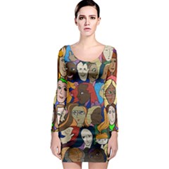 Sisters2020 Long Sleeve Bodycon Dress by Kritter