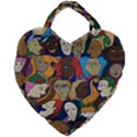 Sisters2020 Giant Heart Shaped Tote View2