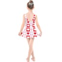 Hearts  Kids  Skater Dress Swimsuit View2