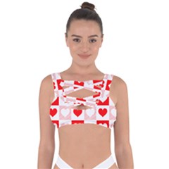 Hearts  Bandaged Up Bikini Top by Sobalvarro