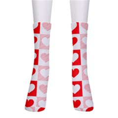 Hearts  Men s Crew Socks by Sobalvarro