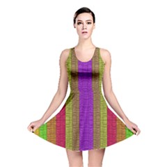 Colors Of A Rainbow Reversible Skater Dress by pepitasart