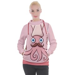 Squid Chef Cartoon Women s Hooded Pullover by sifis