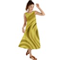 Golden Wave Summer Maxi Dress View1