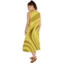 Golden Wave Summer Maxi Dress View2