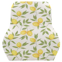 Lemons Car Seat Back Cushion  by Angelandspot