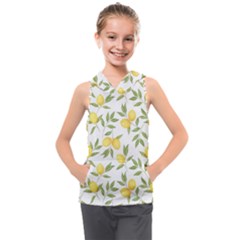 Lemons Kids  Sleeveless Hoodie by Angelandspot