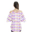 Cartoon Style Snake Drawing Motif Pattern Print Flutter Tees View2