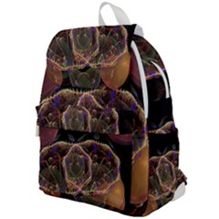 Fractal Geometry Top Flap Backpack by Sparkle