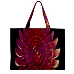 Chakra Flower Zipper Mini Tote Bag by Sparkle