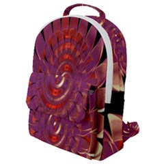 Chakra Flower Flap Pocket Backpack (small) by Sparkle