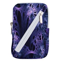 Fractal Web Belt Pouch Bag (large) by Sparkle