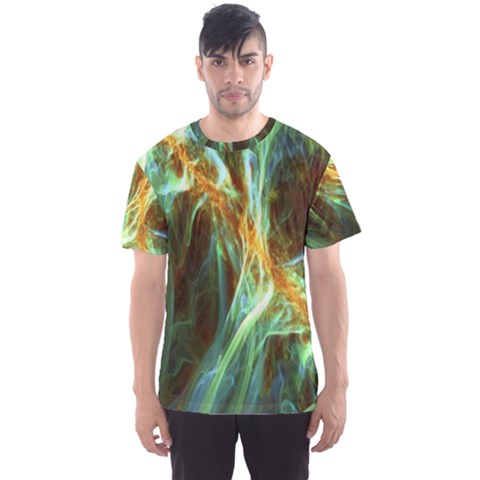 Abstract Illusion Men s Sport Mesh Tee by Sparkle