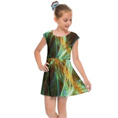 Abstract Illusion Kids  Cap Sleeve Dress by Sparkle