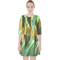 Abstract Illusion Pocket Dress by Sparkle