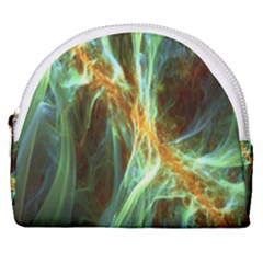 Abstract Illusion Horseshoe Style Canvas Pouch by Sparkle