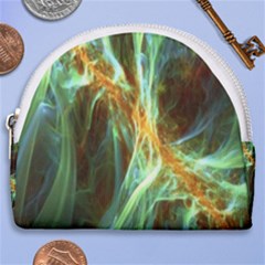 Abstract Illusion Horseshoe Style Canvas Pouch by Sparkle