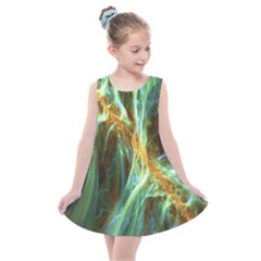 Abstract Illusion Kids  Summer Dress by Sparkle